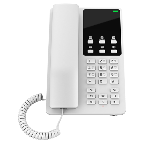 GHP620W Grandstream – Téléphone IP hôtelier Wi-Fi bi-bande avec 6 touches programmables