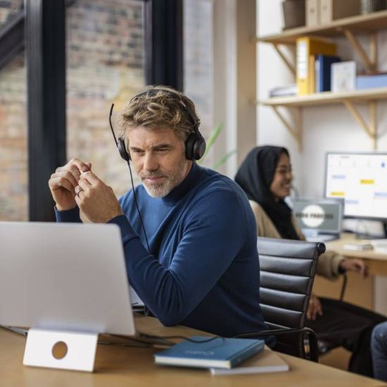 Jabra Evolve2 50 - Casque filaire stéréo USB MS Teams - 25089-999-799