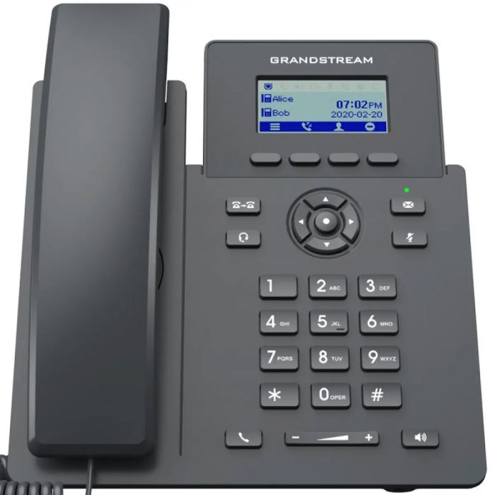 GRP2601 Grandstream – Téléphone IP 2 comptes SIP (versions PoE et Wi-Fi disponibles)
