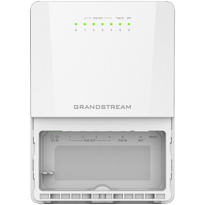 Grandstream GWN7710R – Switch PoE Lite L2 géré pour extérieur IP66, 6 ports