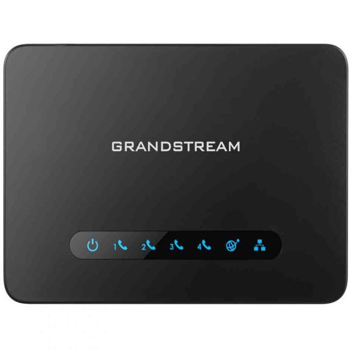 HT814 Grandstream – Passerelle VoIP 4 ports FXS avec routeur NAT Gigabit