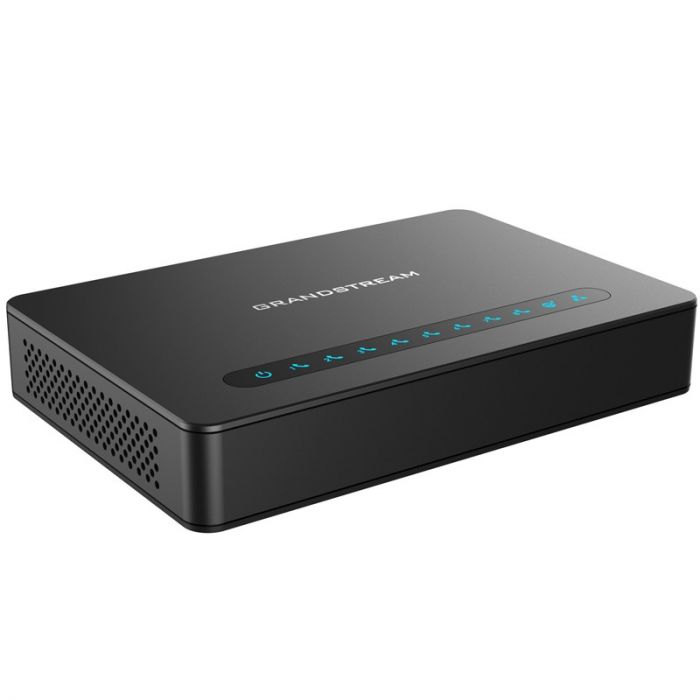 HT818 v2 Grandstream – Passerelle VoIP 8 ports FXS avec LED et routeur Gigabit
