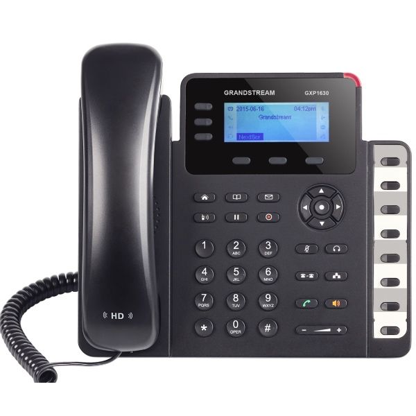 GXP1630 Grandstream – Téléphone IP 3 comptes SIP avec BLF et ports Gigabit