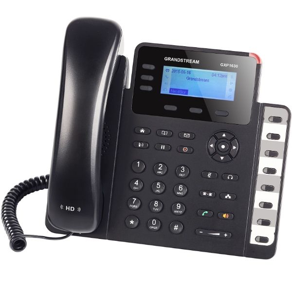 GXP1630 Grandstream – Téléphone IP 3 comptes SIP avec BLF et ports Gigabit