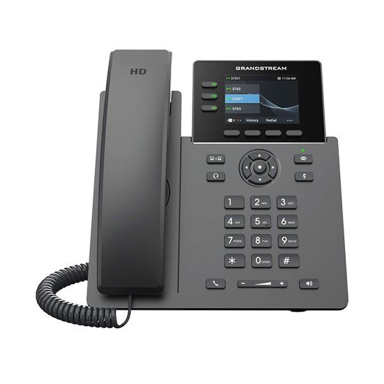 GRP2611G Grandstream – Téléphone IP 3 lignes avec Gigabit, PoE et 12 BLF