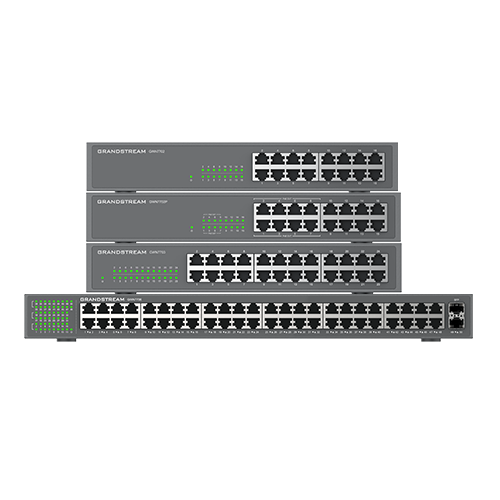 Grandstream GWN7700 Series – Switchs réseau non gérés Gigabit avec options PoE+