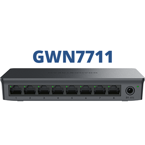 Grandstream GWN7711(P) – Switchs administrés ports Gigabit avec options PoE+