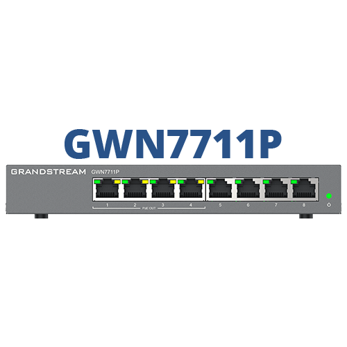 Grandstream GWN7711(P) – Switchs administrés ports Gigabit avec options PoE+