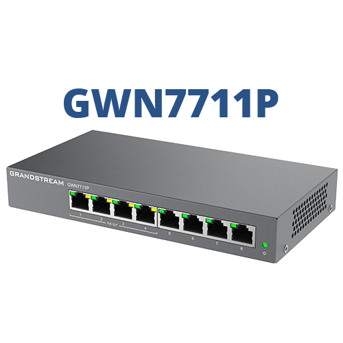 Grandstream GWN7711(P) – Switchs administrés ports Gigabit avec options PoE+