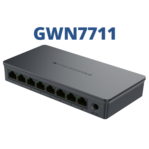 Grandstream GWN7711(P) – Switchs administrés ports Gigabit avec options PoE+