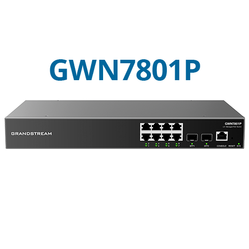 Grandstream GWN7801(P) / 7802(P) / 7803(P) – Switchs avec options PoE+