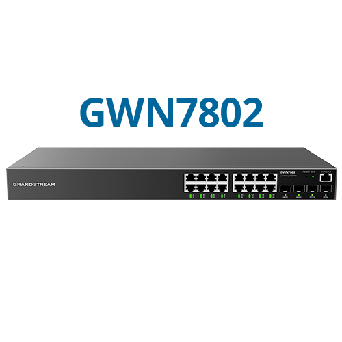 Grandstream GWN7801(P) / 7802(P) / 7803(P) – Switchs avec options PoE+