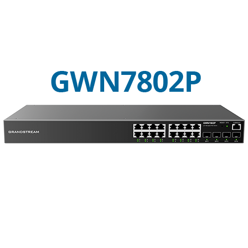Grandstream GWN7801(P) / 7802(P) / 7803(P) – Switchs avec options PoE+