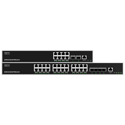 Grandstream GWN7810 Series – Switchs administrés L3 professionnels avec options PoE++