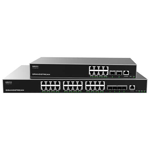 Grandstream GWN7810 Series – Switchs administrés L3 professionnels avec options PoE++