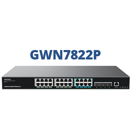 Grandstream GWN7821P / GWN7822P – Switchs administrés L3 multi-gigabit avec PoE++