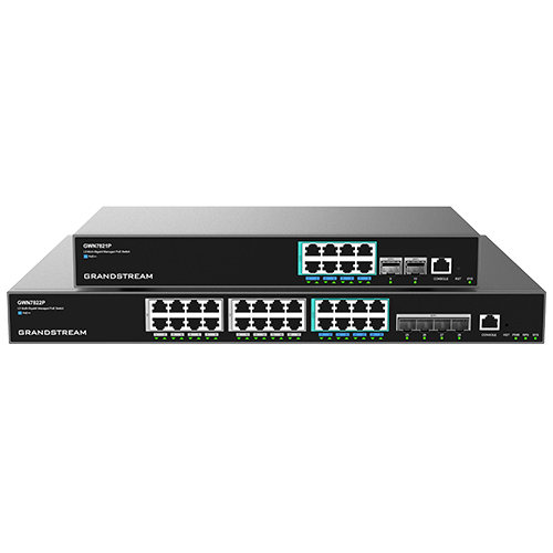 Grandstream GWN7821P / GWN7822P – Switchs administrés L3 multi-gigabit avec PoE++