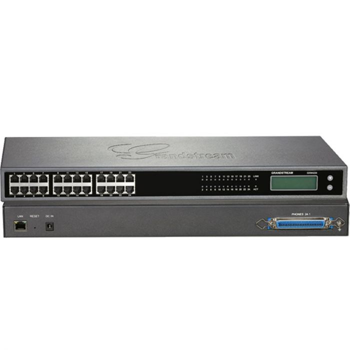 GXW4224 V2 Grandstream – Passerelle VoIP analogique 24 FXS avec sécurité opérateur