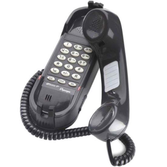 Depaepe HD 2000 - Téléphone analogique urgence sans clavier gris foncé - PA300A