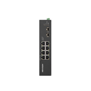 Switch L2 Unmanaged 8 PoE 2 SFP 90W Hikvision -30/65°C