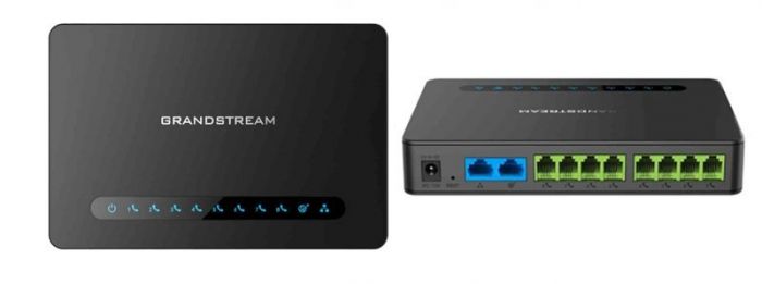 HT818 Grandstream – Passerelle VoIP 8 ports FXS avec routeur NAT Gigabit