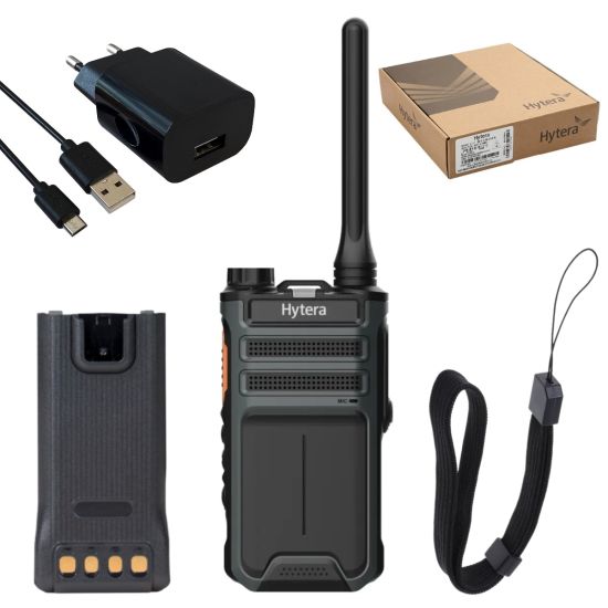 Hytera AP515LF - Radio PMR446 sans licence IP54 25h autonomie USB-C