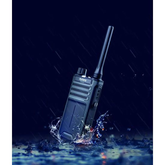 Hytera BP515LF - Radio DMR+Analogique PMR446 sans licence IP54 256 canaux USB-C