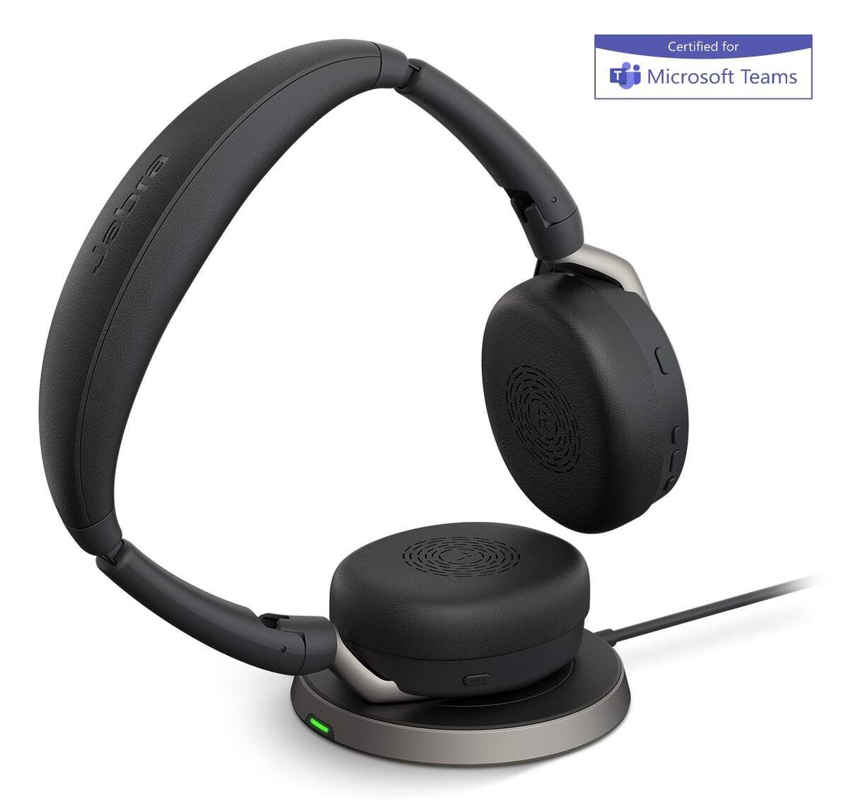 Jabra Evolve2 65 Flex MS - Casque sans fil stéréo avec socle de charge - 26699-999-889