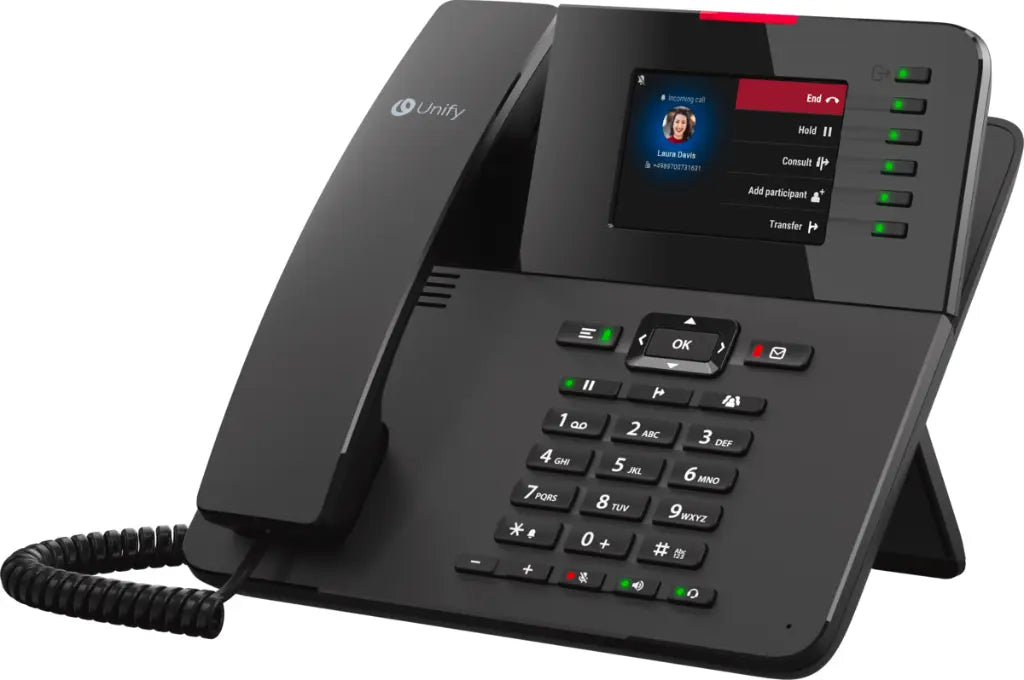 Unify OpenScape CP410 - Téléphone SIP écran couleur - 50009216