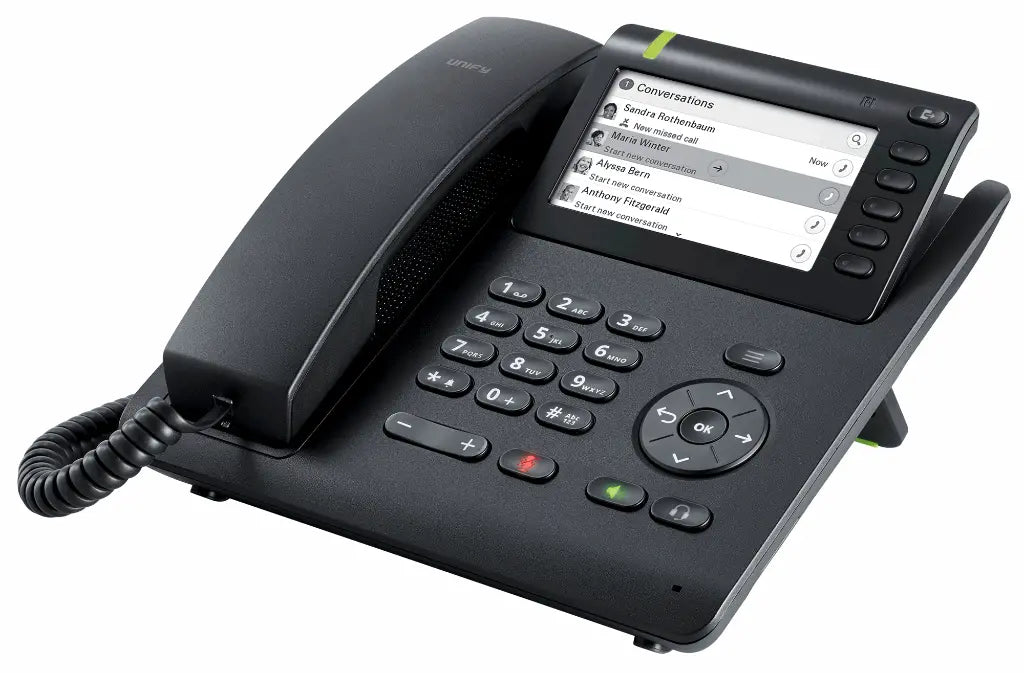 Unify OpenScape CP600E - Téléphone IP SIP écran tactile - Éco-recyclé - L30250-F600-C433