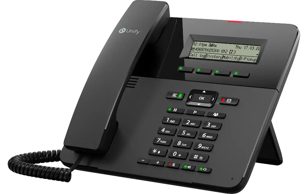 Unify OpenScape Desk Phone CP210 - Téléphone IP SIP 2 comptes écran - 50009215