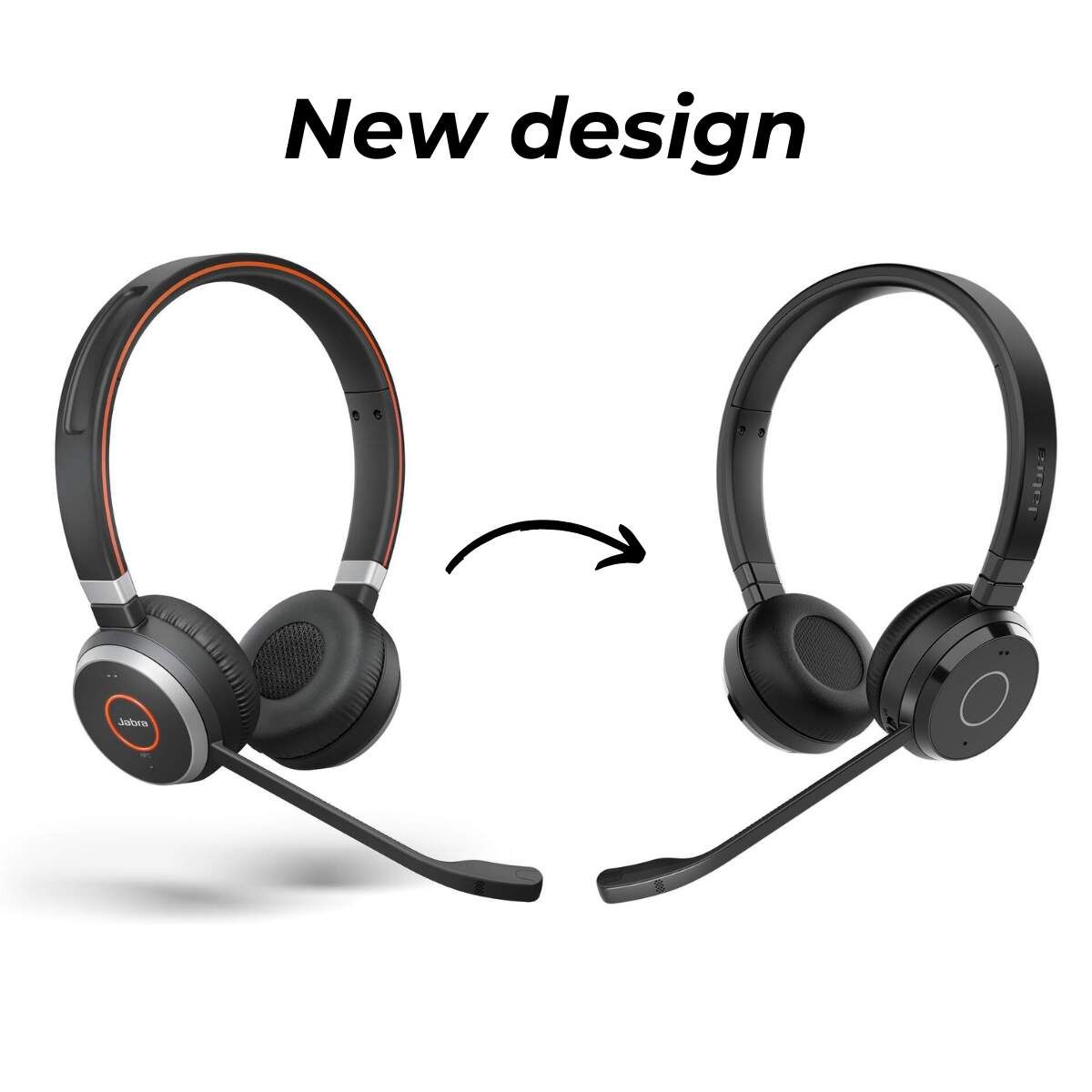 Jabra Evolve 65 TE - Casque sans fil stéréo Microsoft Teams - 6699-833-309