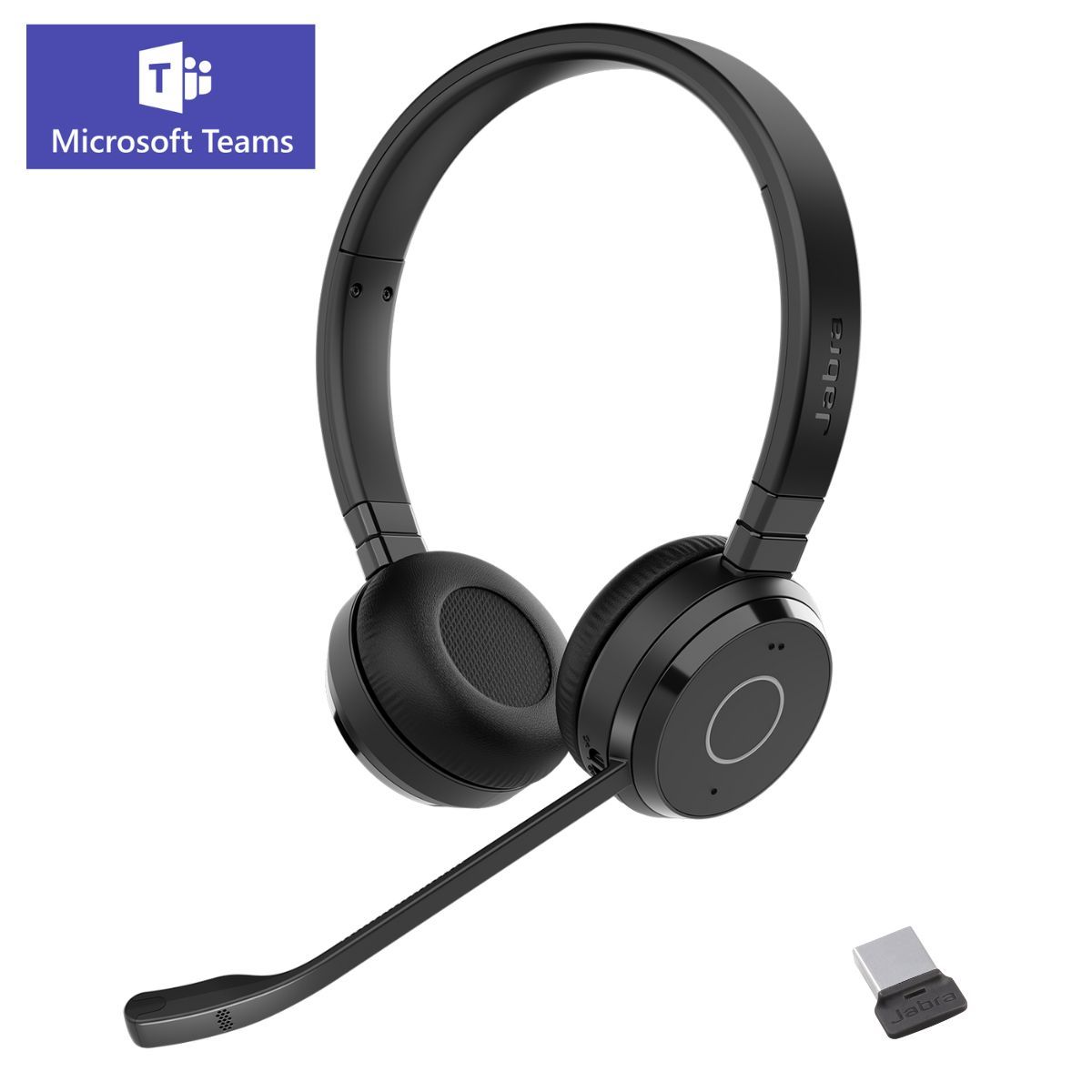 Jabra Evolve 65 TE - Casque sans fil stéréo Microsoft Teams - 6699-833-309