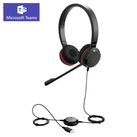 Jabra Evolve 20 MS - Casque filaire USB stéréo antibruit - 4999-823-309
