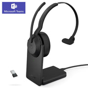 Jabra Evolve2 55 Mono MS - Casque sans fil mono Microsoft Teams - 25599-899-989