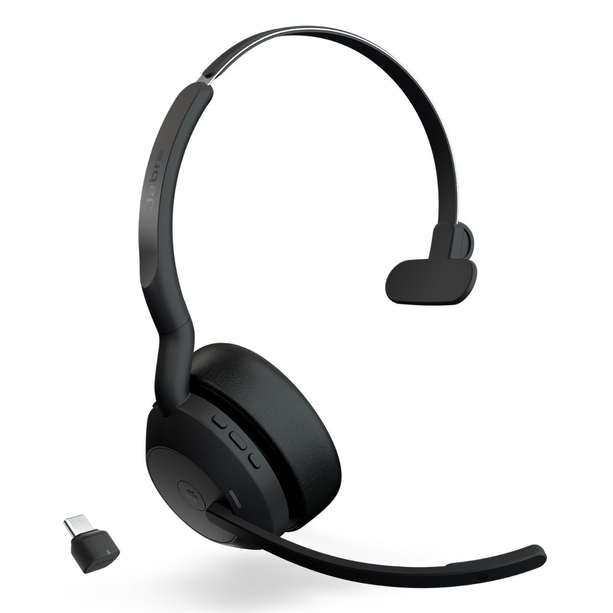 Jabra Evolve2 55 Mono MS - Casque sans fil mono Microsoft Teams - 25599-899-899