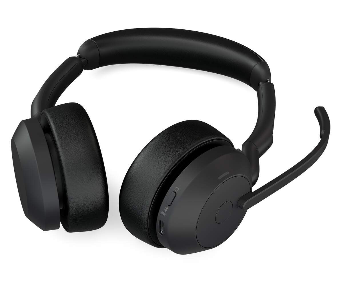 Jabra Evolve2 55 - Casque sans fil stéréo UC avec dongle USB-A - 25599-989-999