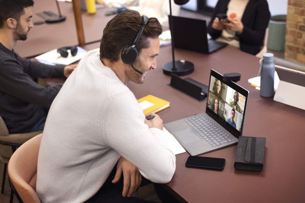 Jabra Evolve2 65 Flex - Casque sans fil Bluetooth stéréo MS Teams - 26699-999-899