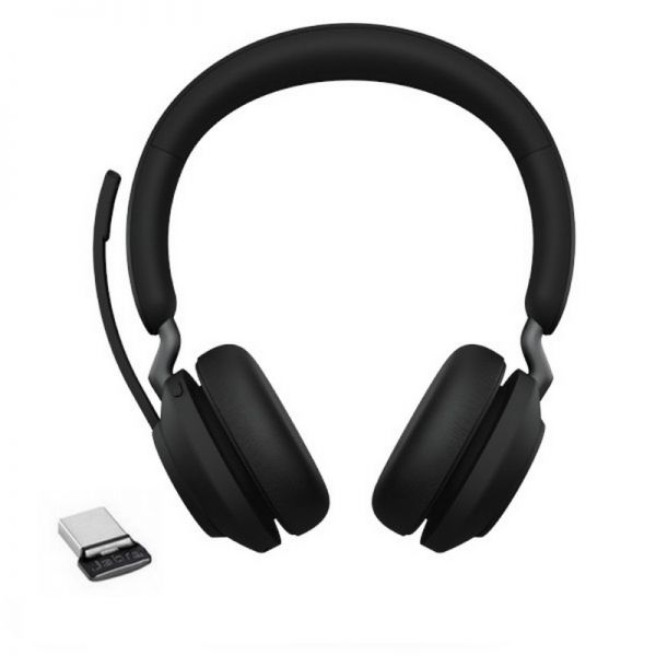 Jabra Evolve2 65 - Casque sans fil stéréo UC avec socle de charge - 26599-989-889