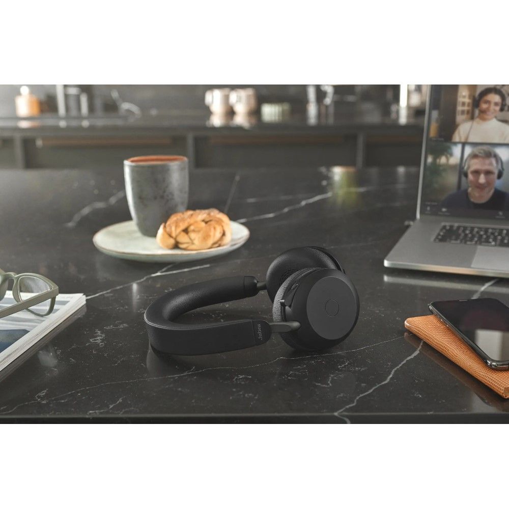 Jabra Evolve2 75 - Casque sans fil stéréo avec dongle USB-A - 27599-989-999