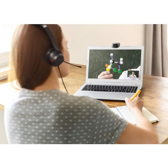 Jabra Evolve 30 II Duo - Casque filaire Jack 3.5 mm stéréo - 14401-21
