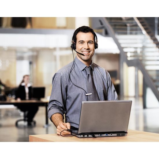 Jabra BIZ 2400 II Duo - Casque filaire antibruit stéréo - 2409-820-204