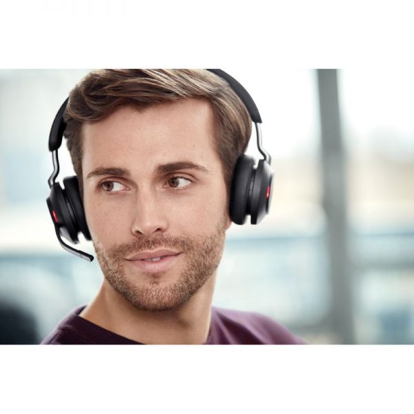 Jabra Evolve2 65 - Casque sans fil Bluetooth stéréo MS Teams - 26599-999-999