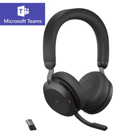 Jabra Evolve2 75 - Casque sans fil Bluetooth stéréo MS Teams - 27599-999-999
