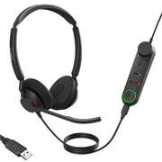 Jabra Engage 40 UC - Casque filaire USB-A duo avec contrôleur - 4099-419-279