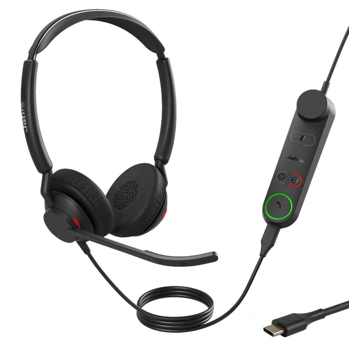 Jabra Engage 40 - Casque filaire USB-C stéréo UC - 4099-419-269