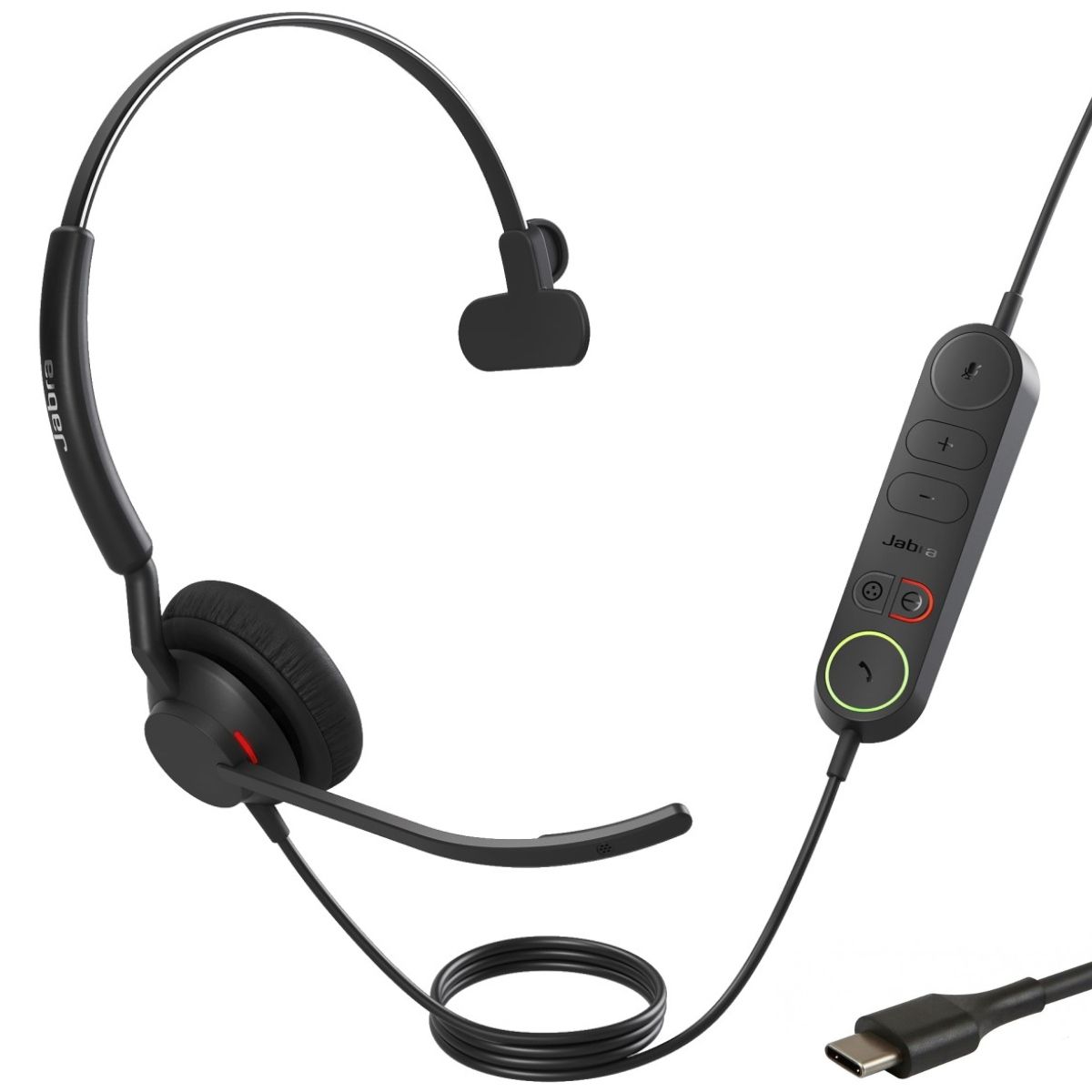 Jabra Engage 40 - Casque filaire USB-C mono professionnel - 4093-419-269
