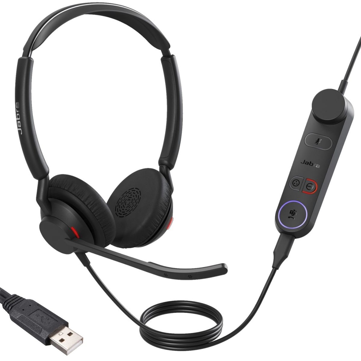 Jabra Engage 50 II - Casque filaire duo USB-A MS Teams - 5099-299-2119