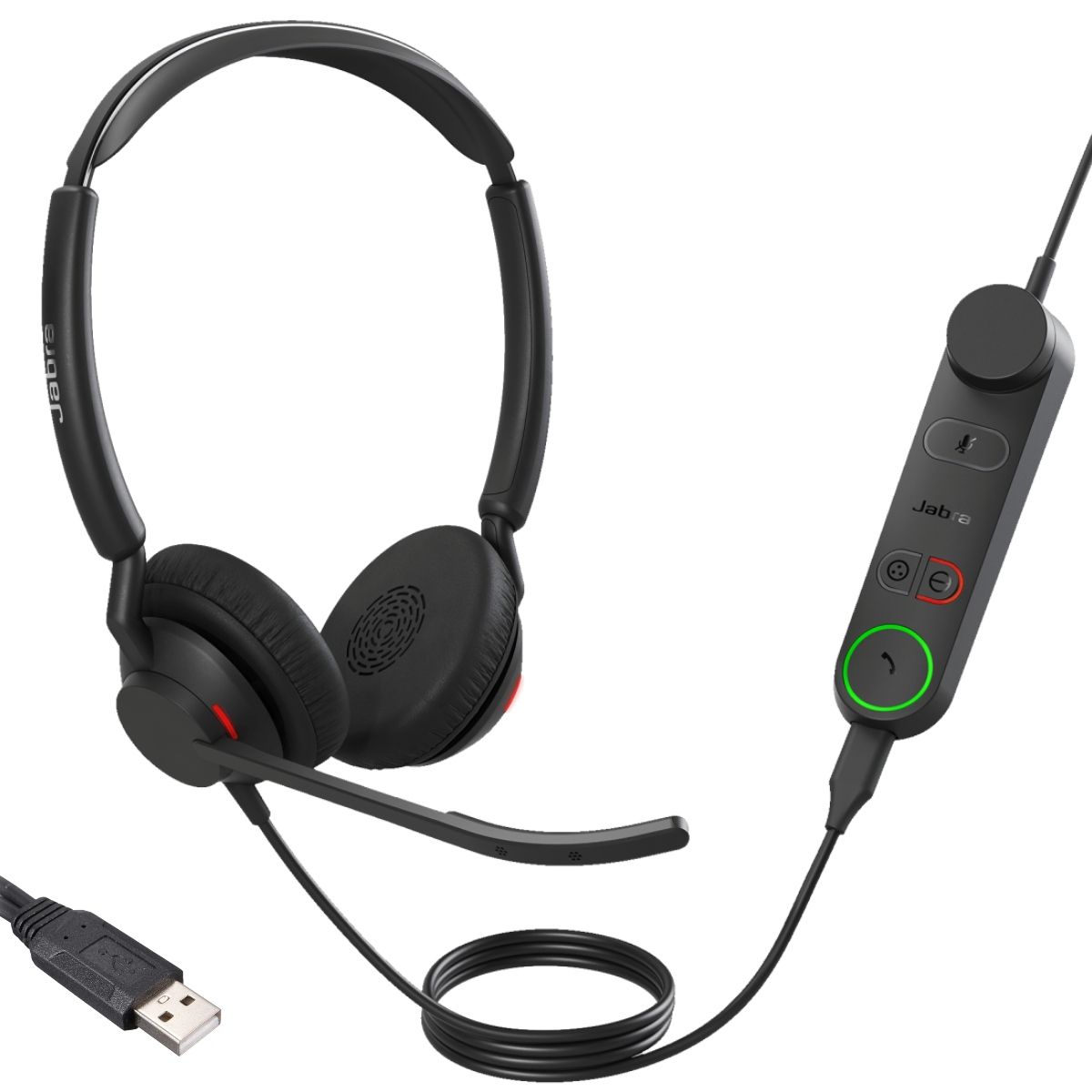 Jabra Engage 50 II UC - Casque filaire USB-A avec contrôleur détachable - 5099-299-2219