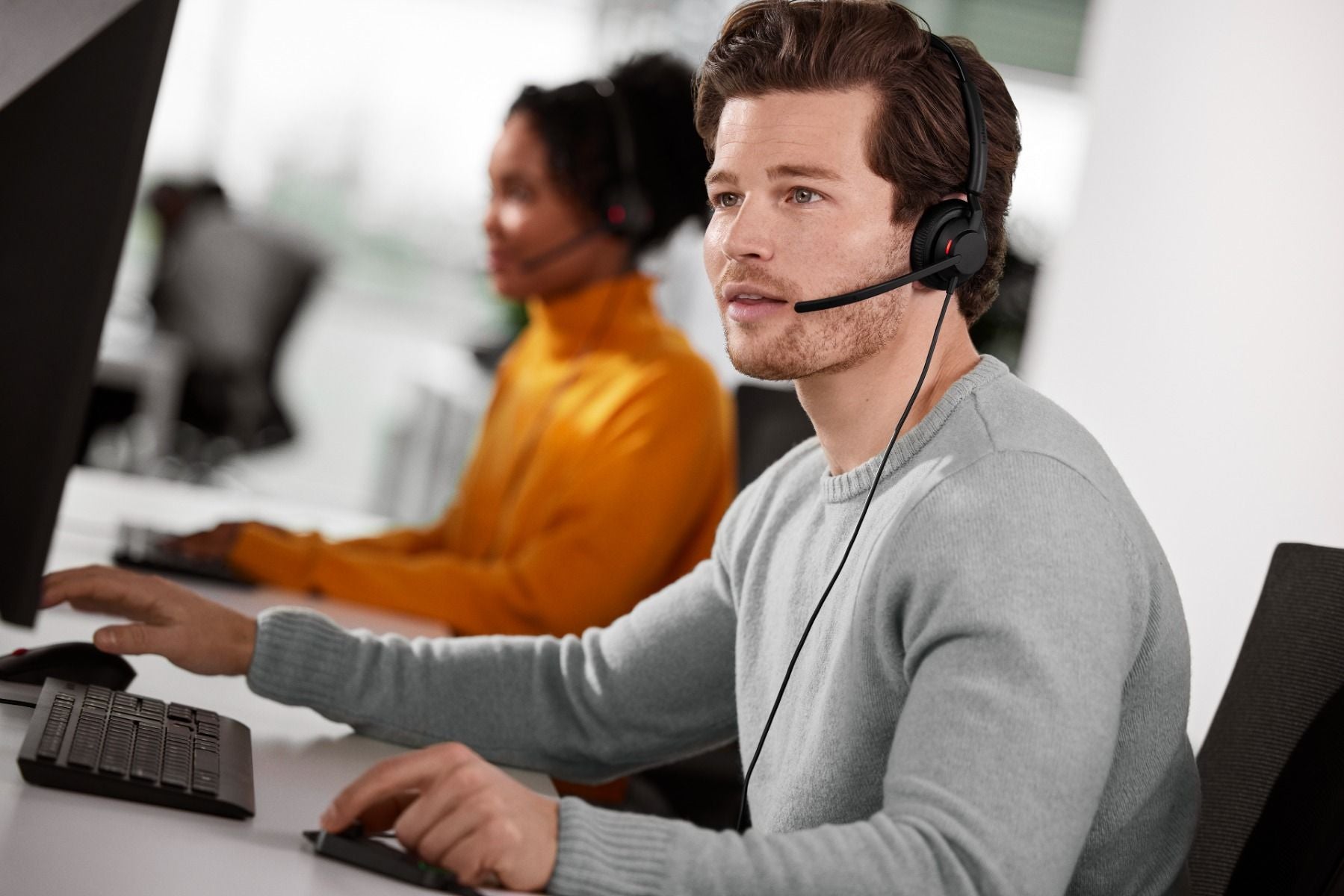 Jabra Engage 40 - Casque filaire USB-C stéréo MS Teams - 4099-413-269